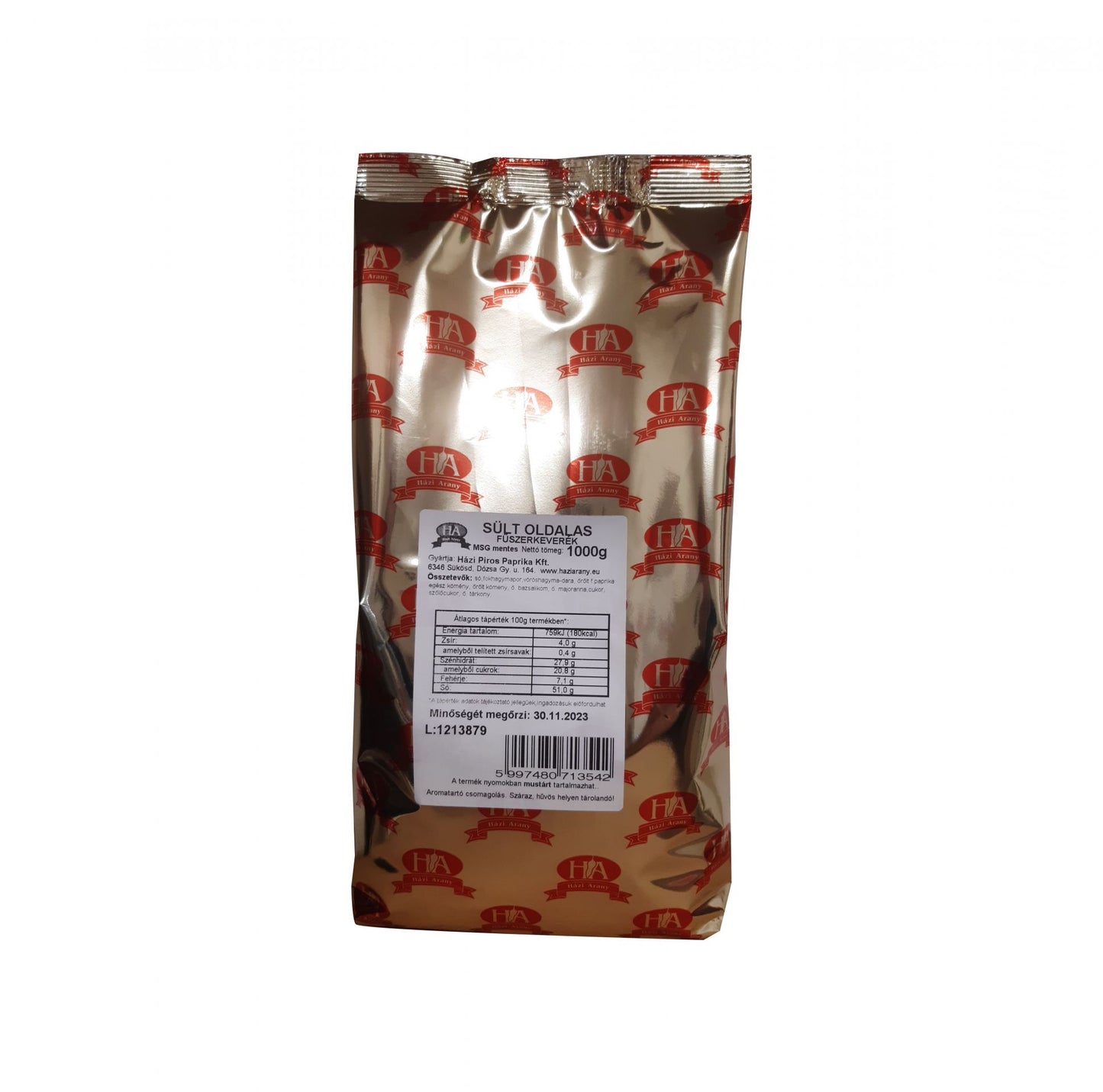 Házi sült oldalas fűszerkeverék 1kg