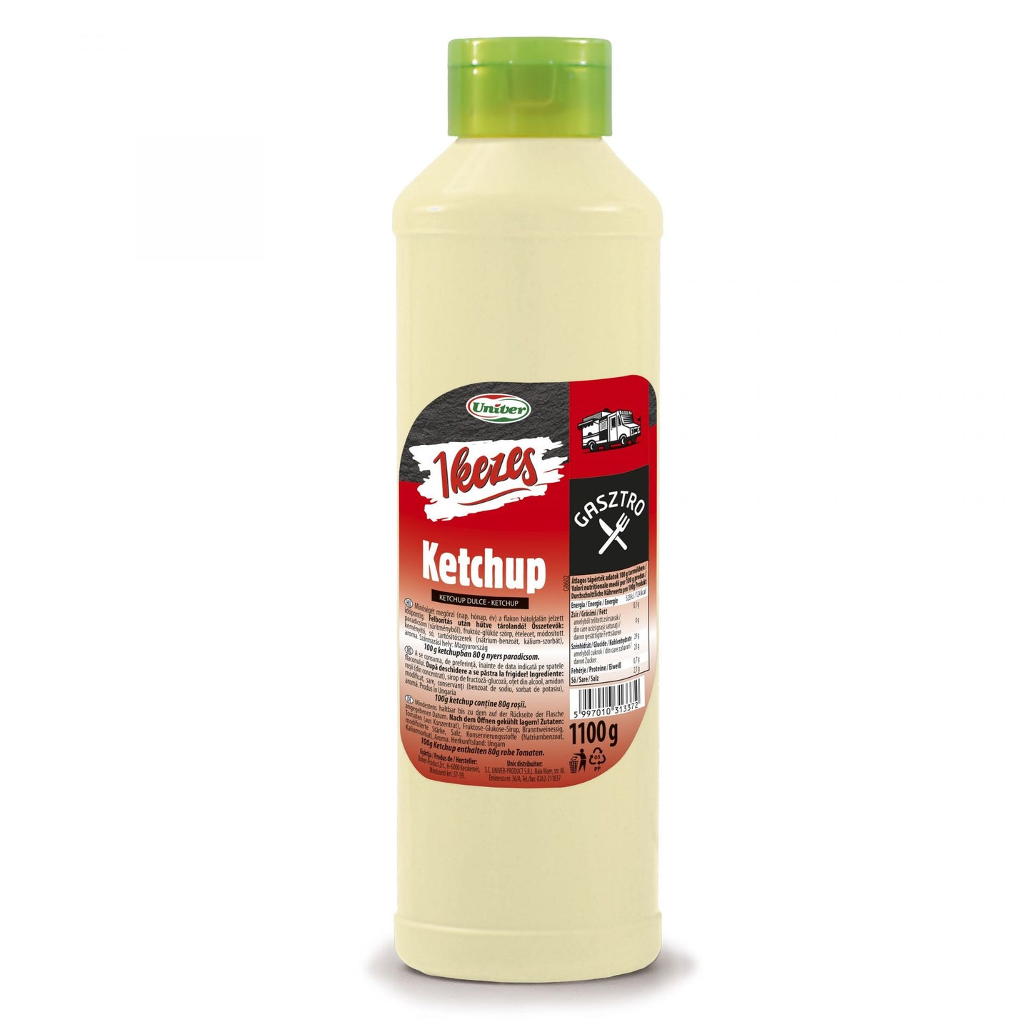 Univer 1kezes flakonos ketchup 1,1kg
