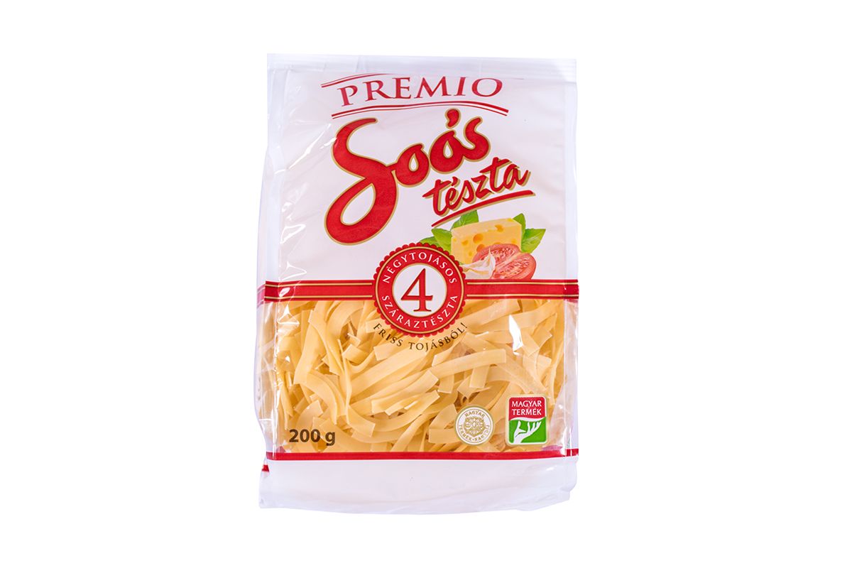 Soós 4 tojásos rövidmetélt tészta 200g