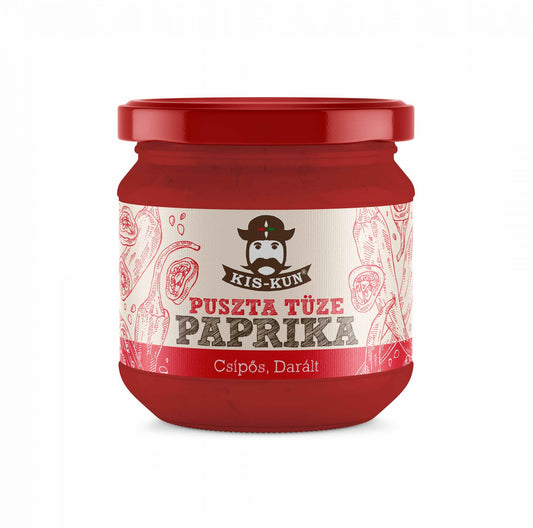 Puszta Tüze csípős darált paprikakrém 200g