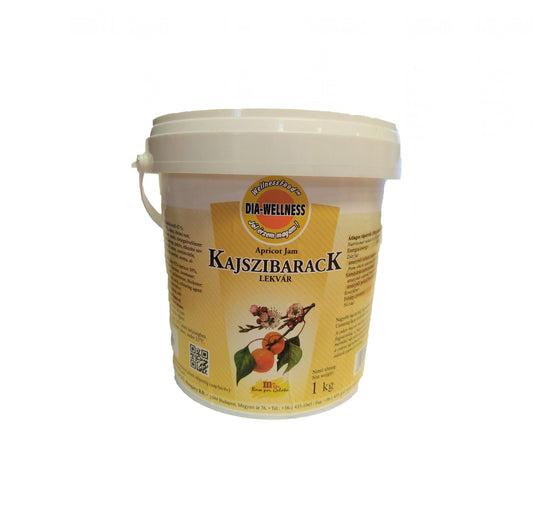 Dia-wellness kajszibarack lekvár 40% 1kg