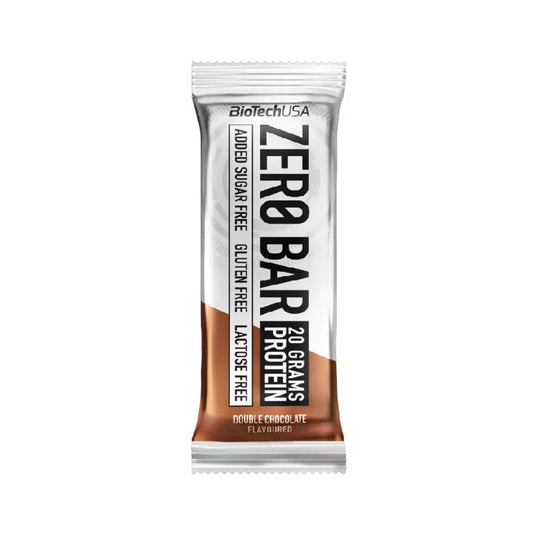 Biotech zero bar dupla csokoládé 50g