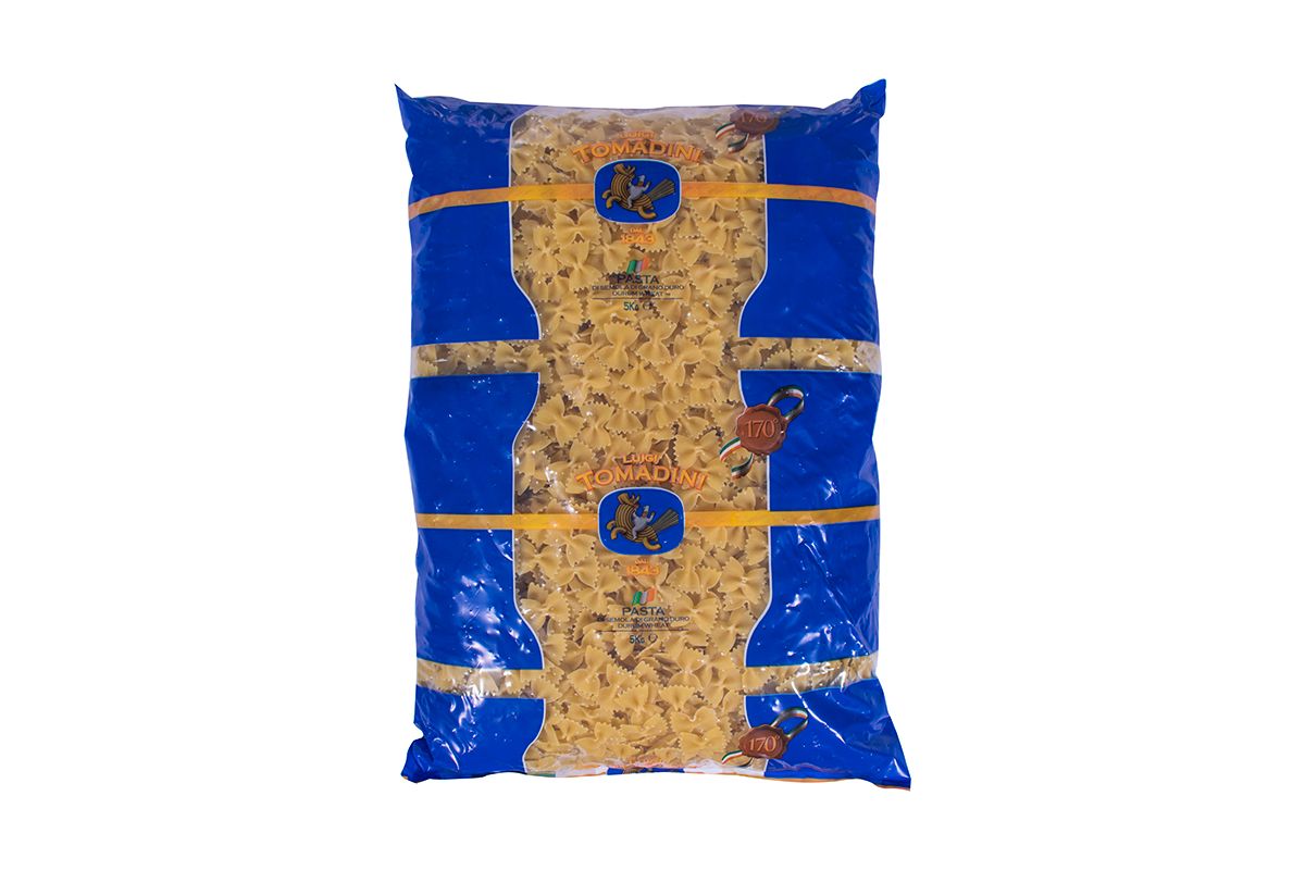 Tomadini farfalle tészta 5kg