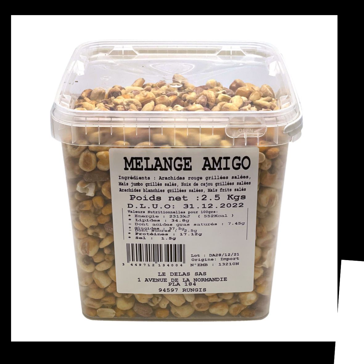 Magmix (mogyoró, kukorica, kesuddió) 2,5kg