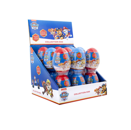 Paw Patrol meglepetés tojás cukorkával /18db